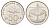 Малайзия 50 сенов 2010 KM 53 медно-никель aUNC 4637-641