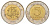 Литва 5 лит 1998 KM 113 биметалл UNC 4624-726