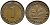 ФРГ 1 ПФЕННИГ 1966 J KM 105, J.380 сталь плакированная медью 4392-439