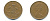Великобритания 2 пенса 1975 Елизавета II (1952-2022) KM 916, Spink 4235 (C1) бронза 177-816