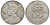 Фиджи 1 флорин 1934 Георг V (1910-1936), герб Фиджи KM 5 серебро 91-1245