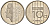 Нидерланды 10 центов 1995 Беатрикс (1980-2013) KM 203 никель  UNC  4598-134