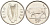 Ирландия 5 пенсов 1992 бык, диаметр 18,5 мм. KM 28 медно-никель UNC 4580-935