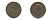 Великобритания 1/2 пенни 1924 Георг V (1910-1936) KM 809, Spink 4056 бронза 59-922
