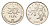 Хорватия 20 лип 1995 нечетный год KM 7 сталь плакированная никелем UNC 4659-719