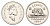 Канада 5 центов 1994 Елизавета II (1952-2022), бобр KM 182 медно-никель PROOF-LIKE (BU) 4639-522
