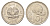Папуа Новая Гвинея 10 тойя 1975 KM 4 медно-никель UNC 181-756