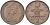 Великобритания 2 пенса 1980 Елизавета II (1952-2022) KM 916, Spink 4235 (C1) бронза 4116-741