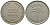 Израиль 100 прута 1949 JE 5709 не магнитная KM 14 медно-никель 4179-1144