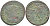 Римская Империя нуммий 302 - 303 Диоклетиан, бюст императора, IMP C C VAL DIOCLETIANVS P F AVG / Гений Римского народа, GENIO POPVLI ROMANI TS, Фессалоника RIC 25а биллон 1073-23-32