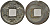 Китай 1 цянь (кэш) (юань-бао) ND (1068-1077) Империя Сун (960-1279), северная сун (960-1127), Шэнь-цзун (1068-1085), вес 3,4 гр, диаметр 24 мм Hartill 16.180, FD 951, Schjoth 532 бронза AUC2-7-45