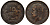 Греция 10 лепта 1878 К, король Георг I (1863-1913) KM 54 медь 4536-626