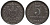 ГЕРМАНИЯ 5 ПФЕННИГОВ 1921 F KM 19, Jager 297, Weege 5 железо 4547-632