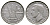 Австралия 3 пенса 1951 m, Георг VI (1937-1952), без букв KM 44 серебро 4178-236