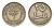 Бахрейн 25 филсов 1965 KM 4 медно-никель 4674-637