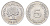 Тунис 5 миллимов 1983 пробковый дуб KM 282 алюминий UNC 4662-644