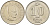 ТУРЦИЯ 10 КУРУШЕЙ 2006 KM 1166 медь никель цинк 3309-1129