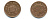 Великобритания 1 пенни 2005 Елизавета II (1952-2022) KM 986, Spink 4710 (B5) сталь плакированная медью 177-561
