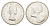 Канада 25 центов 1964 Елизавета II (1952-2022), олень KM 52 серебро UNC 4541-446