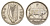 Ирландия 1 шиллинг 1939 бык KM 14 серебро 270-1222
