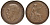 Великобритания 1 пенни 1920 Георг V (1910-1936) KM 810, Spink 4051 бронза 4123-1131