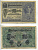 ГЕРМАНИЯ 5 МАРОК 1917 ВОСЕМЬ ЦИФР В НОМЕРЕ Pick 56b бумага 2192-51-3