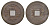 Китай копия игровой жетон в 1 кэш медь 4657-944
