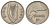 Ирландия 2 шиллинга (флорин) 1951 лосось KM 15a медно-никель 4521-733