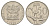 ЮАР 50 центов 1990 Зантедеския Эллиота (калла), герб KM 87 никель 4597-322