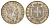 Италия 5 лир 1877 R, Виктор Эммануил II (1861-1878) KM 8.4 серебро 413-844