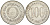 Югославия 100 динаров 1987 KM 114 медь цинк никель aUNC 4616-1026