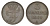 Мекленбург-Шверин 3 пфеннига 1863 A, Фридрих Франц II (1842-1883) Jaeger 56, AKS 48, KM 310 (C101a) медь 4649-517