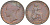 Великобритания 1 фартинг 1839 Виктория (1837-1901) KM 725, Spink 3950 медь 4543-826