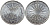 ФРГ 10 МАРОК 1972 F, ОЛИМПИАДА, СПИРАЛЬ KM 134.1, J.401b серебро UNC 1520-1422