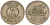 Кувейт 20 филсов 1974 AH 1394, парусник KM 12 медно-никель 4594-537