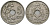 Бельгия 5 сантимов 1925 Belgie KM 67 медно-никель 27-112
