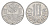 Австрия 10 грошей 1964 KM 2878 алюминий 4576-1056
