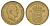Дания 2 кроны 1957 C, Фредерик IX (1947-1972) KM 838 алюминиевая бронза 4653-1144