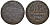 Мюнстер 3 пфеннига XVIII-XIX ВЕК медь 72-1555