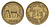 Бельгийское Конго 2 франк 1946 Леопольд III (1934-1951) KM 28 латунь 4655-612
