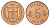 Исландия 5 эйре 1963 KM 9 бронза UNC 4691-335