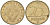 Венгрия 20 форинтов 1995 BP KM 696 никель латунь 4616-955