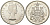 Канада 50 центов 1963 Елизавета II (1952-2022) KM 56 серебро UNC 68-846