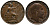 Великобритания 1 фартинг 1908 Эдуард VII (1901-1910), KM 792, Spink 3992 бронза 117-533