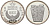 Египет 5 фунтов 1993 царь Нармур разящий врага KM 742 серебро PROOF 11-241-22