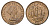 Великобритания 1/2 пенни 1957 Елизавета II (1952-2022) KM 896, Spink 4158 бронза 94-723