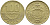 Коста-Рика 100 колон 1998 B.C.C.R. KM 230а латунь 4185-111