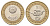 Португалия 200 эскудо 1999 UNICEF, голубь мира KM 720 биметалл UNC 4678-837
