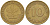 ФРГ 10 ПФЕННИГОВ 1966 J KM 108, J.383 сталь плакированная латунью 3718-733