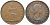 Великобритания 1 пенни 1967 Елизавета II (1952-2022) KM 897, Spink 4157 бронза 4364-4246